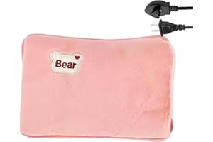 18x25cm Rechargeable Hot Water Bag, Electric Hots Waters Bag, Rechargeable Heating Bags, Rechargeables Leak-Proof Hand Warmer