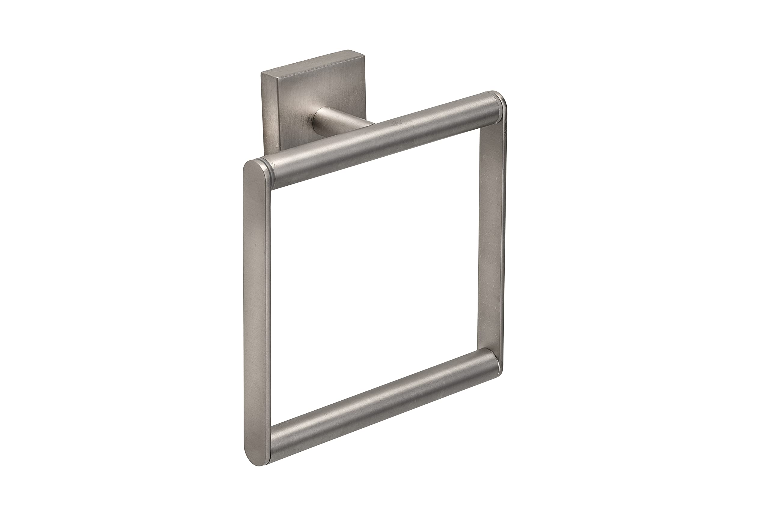 Chiswick Wall Mounted Flexi Fix Towel Ring, Brushed Nickel
