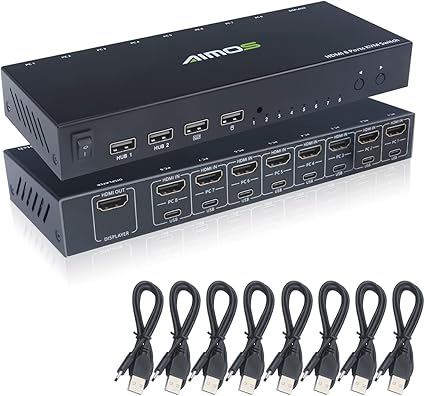 Amazon Hdmi Kvm切替器 4k 30hz 8入力1出力 8台pc共有キーボード マウス Kvmセレクター8ポートhdmi切り替え Windows Linux Macシステムと互換性あり リモコン付き Kceve 切替器 通販 Amazon Hdmi Kvm切替器 4k 30hz 8入力1出力 8台pc共有キーボード マウス Kvmセレクター8ポートhdmi切り替え Windows Linux Macシステムと互換性あり リモコン付き Kceve 切替器 通販