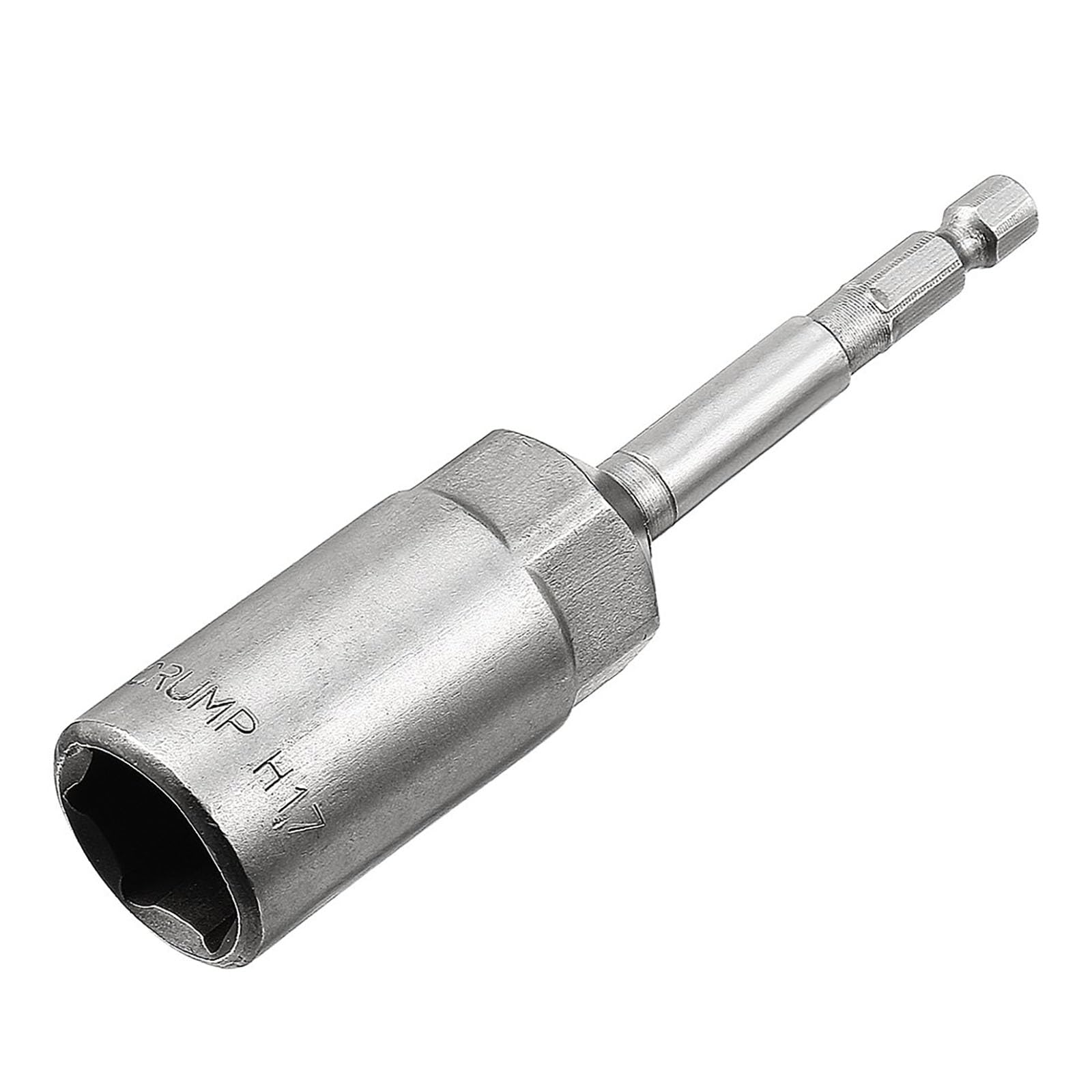 TA-VIGOR 17mm Nut Setter Driver Drill Bit Set, 1/4 inch Hex Shank Quick Change, 100mm Length Metric Nut Driver Set for Woodworking, Machine Maintenance, Auto Repairing, Furnitures, No-Magnetic