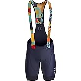 INBIKE Men's Cycling Bib Shorts 3D Padded, Long Riding Pad, Cycling Bibs, Bike Bib Shorts