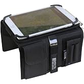 R SPIDER WIRELESS Pilot Kneeboard with Aluminum Clipboard. Compatible with 7.9 inch Apple iPad mini 3 and 4, Android Devices Similar in Size