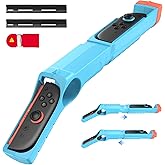 FASTSNAIL [Switch 1/2 Compatible] Shooting Gun for Nintendo Switch 2/1/OLED for Joy-Con 2, Hand Grip for Joycon 1 or for Joycon 2 Gun Controller, Switch 2 Controller Accessories for Hunting Games