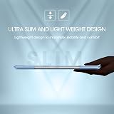 ProCase iPad 10.2 Inch Case 9th/8th/7th Gen SkyBlue Translucent Back view 7