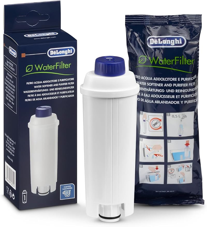 DeLonghi DLSC002 Water Filter White Pack of 1