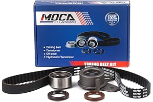 MOCA AUTOPARTS MOCA TCK282 Timing Belt Kit with Tensioner Fit 2001-2011 for HYUNDAI Accent GS GL GLS 1.6L & 1996-1997 for HYUNDAI Accent 1.5L & 2006-2011 for Kia Rio Rio5 1.6L