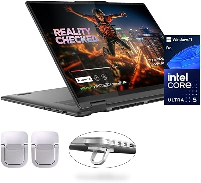 Lenovo Yoga 7i 16" 2K Laptop Core Ultra 5 16GB RAM 512GB SSD Win 11 Pro TB4 HDMI