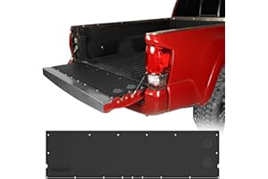 Hooke Road Tacoma Flat Tailgate Cover Panel Table Plate Pad for 2005-2023 Toyota Tacoma 2nd 3rd Gen, Tail Gate Camping Cutting Board - Black