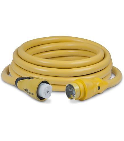 Amazon.com: Hubbell HBL61CM52W Marine Power Cable Set Marine Cable