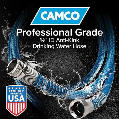 Camco TastePURE 50-Foot Premium Drinking Water Hose | Features a Heavy-Duty Reinforced photo 10