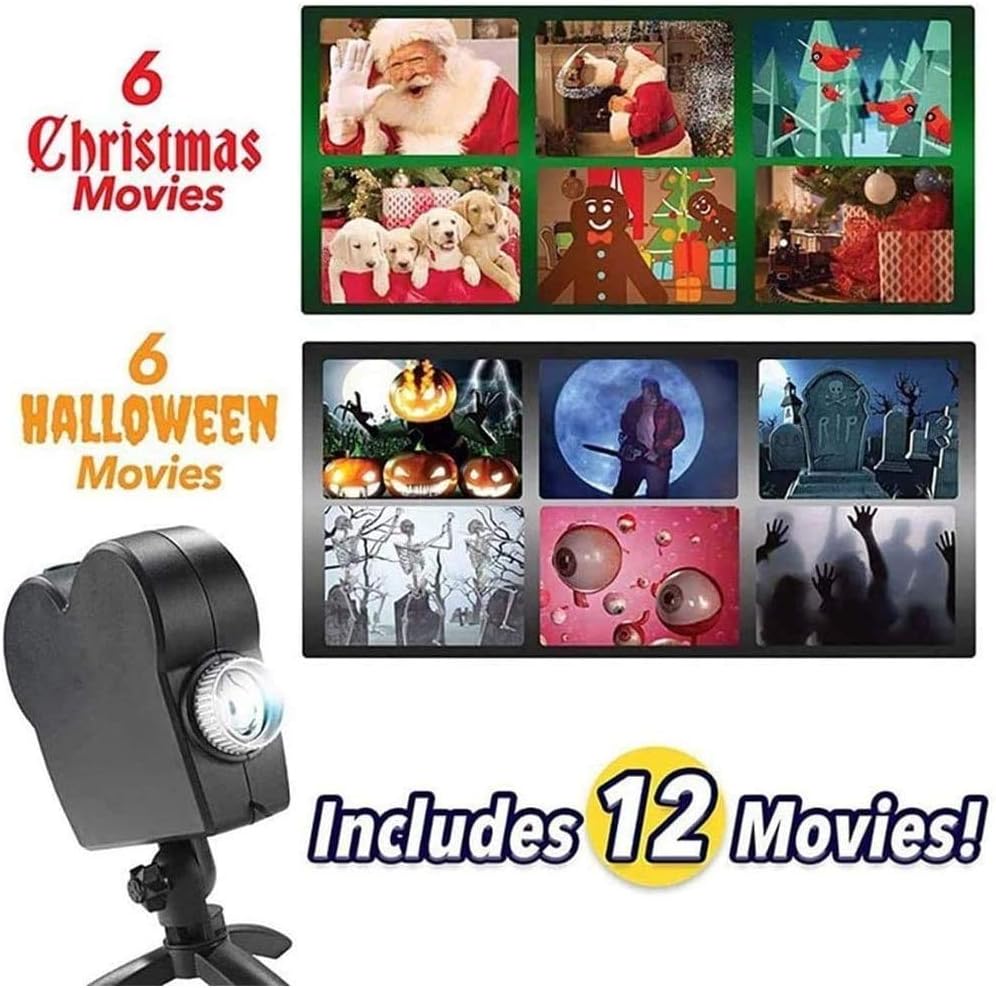 Halloween Window Projector Christmas Halloween Window Projector 12
