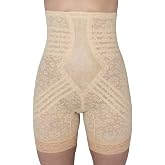 High Waist Lace Thigh Slimmer with Extra Firm Support by Rago