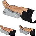 LightEase Leg Pillow, Knee Elevation Pillows, Foot Elevating for Sleeping, Rest, Blood Circulation, Surgery, Back Pain, Swelling