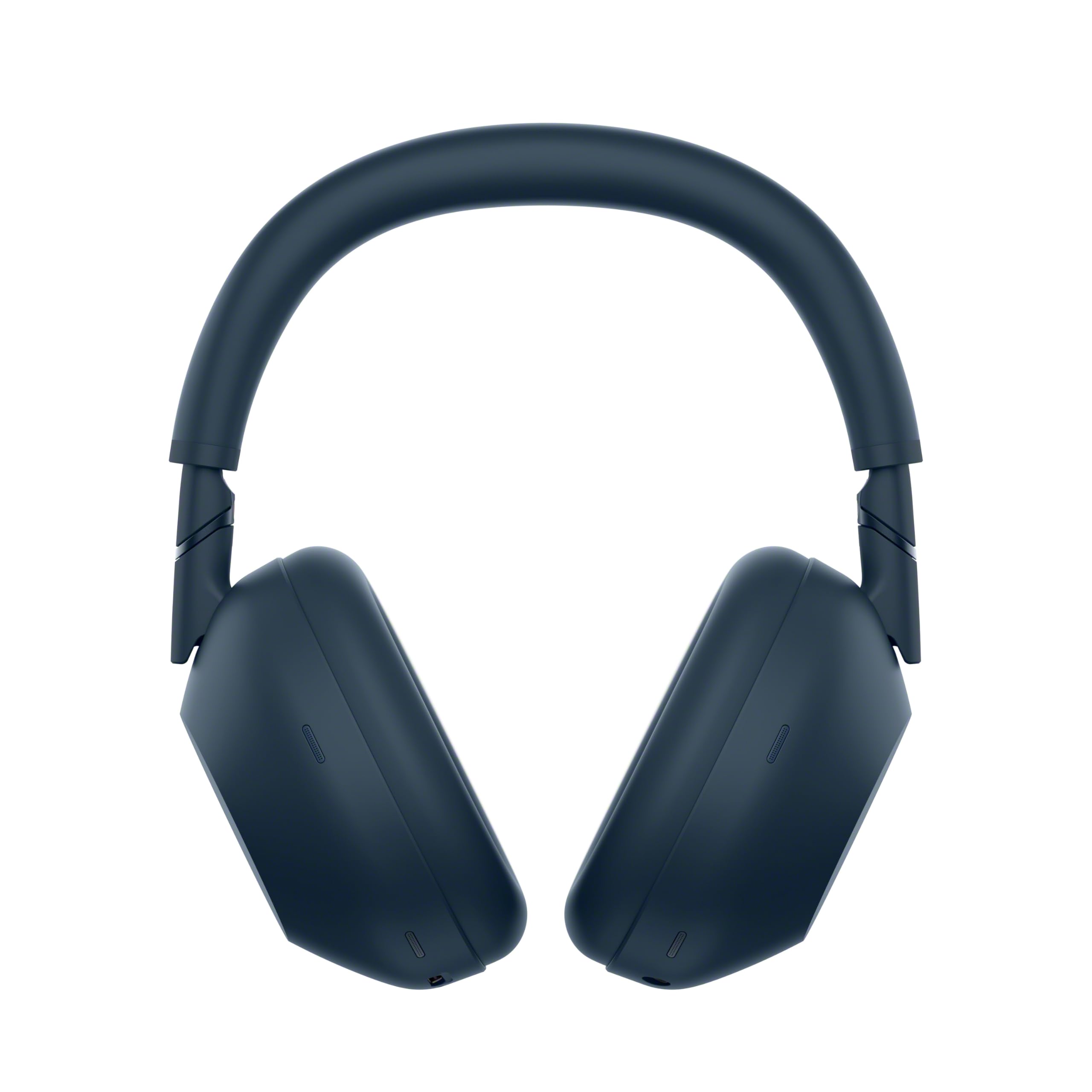Sony WH-1000XM6 Los mejores auriculares inalámbricos con cancelación de ruido, procesador HD NC QN3, 12 micrófonos, optimizador NC adaptativo, dominado por ingenieros, calidad de estudio, batería de 30 horas, azul medianoche