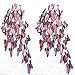 Hdecor 48pcs 3D Butterfly Stickers Making Stickers Wall Stickers Crafts Butterflies with Sponge Gum and Pins (Pink)