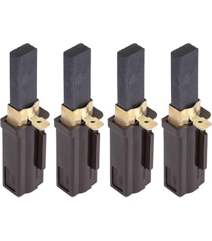 ZYAMY 4 Spazzole Di Carbone Per Motore Aspirapolvere – Sostituzione Per Ametek Lamb 2311480, 333261, 33326-1