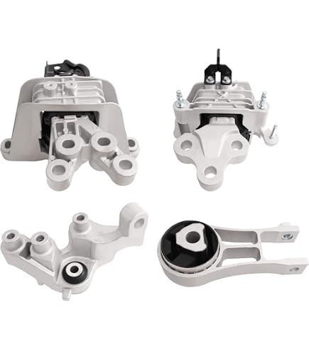 4-Piece Engine & Transmission Mount Kit For Chrysler Pacifica (2017-2023) 3.6L V6 – MaXpeedingrods