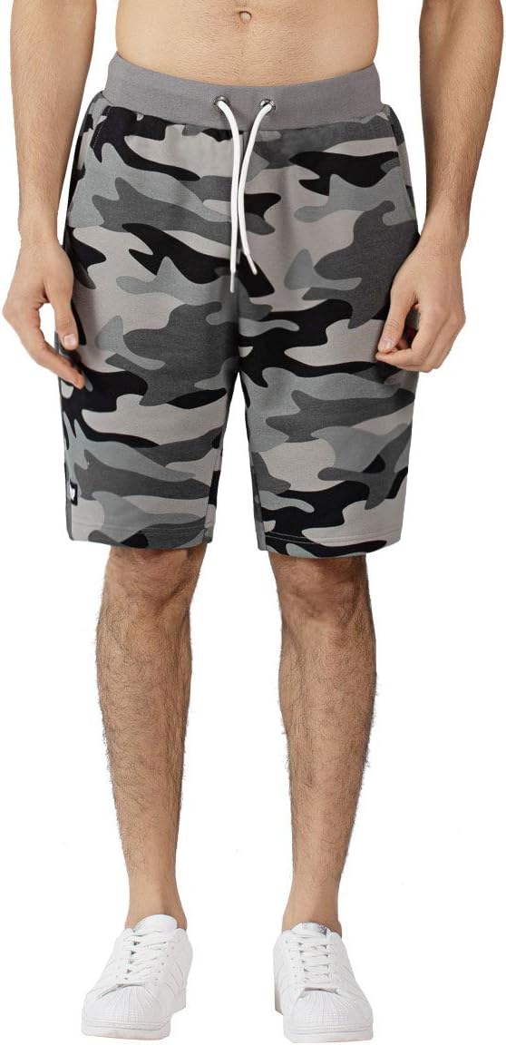 Mens Camo Cargo Shorts Beach Holiday Shorts UK Brand