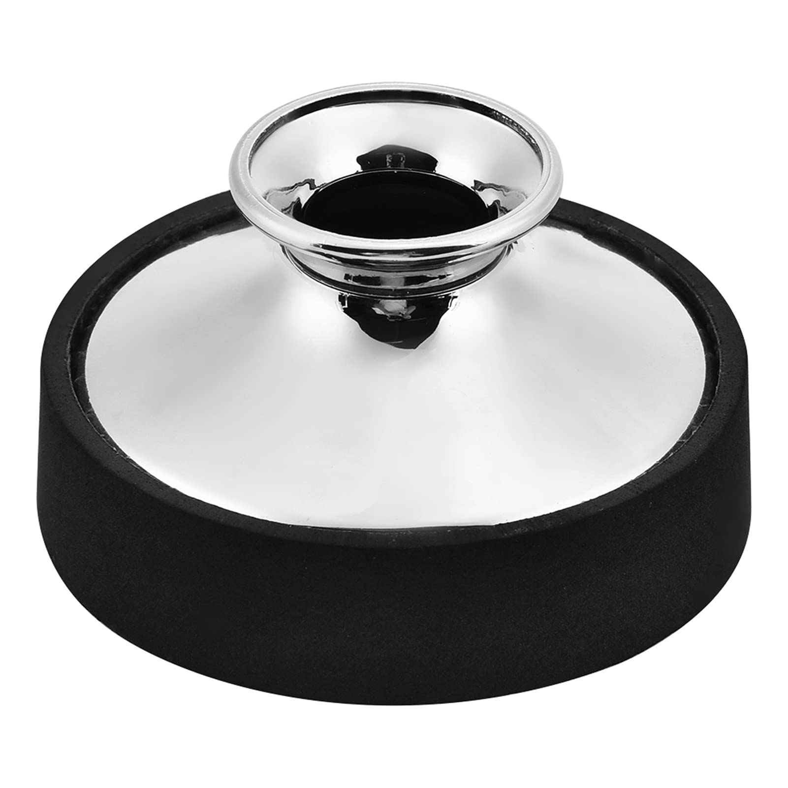 Alto Sax Mute Sax Practice Silencer Sax Sound Mute Dampener Music Instrument Part (Silver)