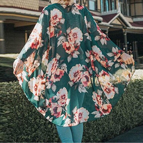image for Jushye Clearance !!! Women Cardigan, Ladies Floral Jacket Open Front K