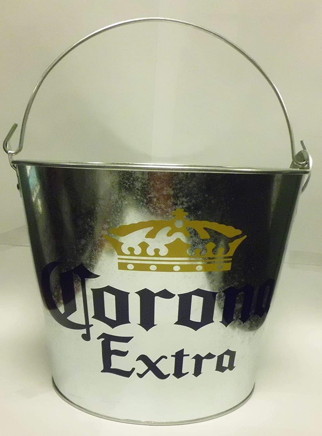 Corona Beer Brand Themed Galvanized Steel Ice Bucket