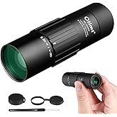 Olimt 8x25 Monocular Telescope, Mini Pocket Compact Small Size Portable Handheld Lightweight ED Glass Wide Angle View Waterproof Monoscope for Adults Hiking Camping Backpacking Outdoor Travel Hunting