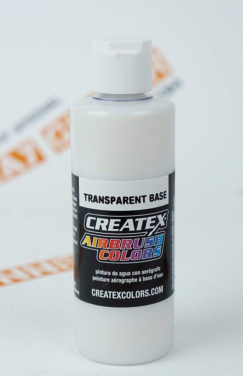 5601 4oz Createx Transparent Base – colorless Resin Base for Createx Airbrush Colors. by SprayGunner