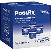 PoolRx Booster Minerals for Pool, 7500 to 20000 gallons,4 Pack