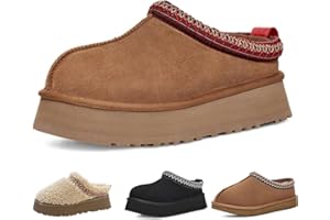 xhuoqdk Fashion Winter plush platform Short Ankle boots for kids Fur Fleece Lined slippers girl boy warm Outdoor indoor House anti slip trend Mini boots little kids big kids