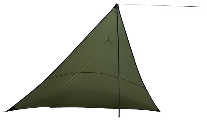 Grand Canyon Ray - Tarp / Sonnensegel / Biwak - Zelt, mit Aufstell-Stangen, wasserdicht und UV50 Schutz, für Camping, Trekkin