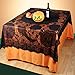PartyTalk Spider Web Lace Tablecloth Rectangular 80 x 60 Inch Black Halloween Tablecloth Ghost Bat Pumpkin Gothic Halloween Party Home Decorations