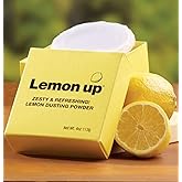 Limited Edition Lemon Up Dusting Powder 4 Oz! Lemony Scent Talc-Free Body Powder With Soft Puff! Made From Aloe Powder, Kaolin Clay, Jojoba Oil & Shea Butter! Leaves Skin Feeling Fresh, Soft And Dry!