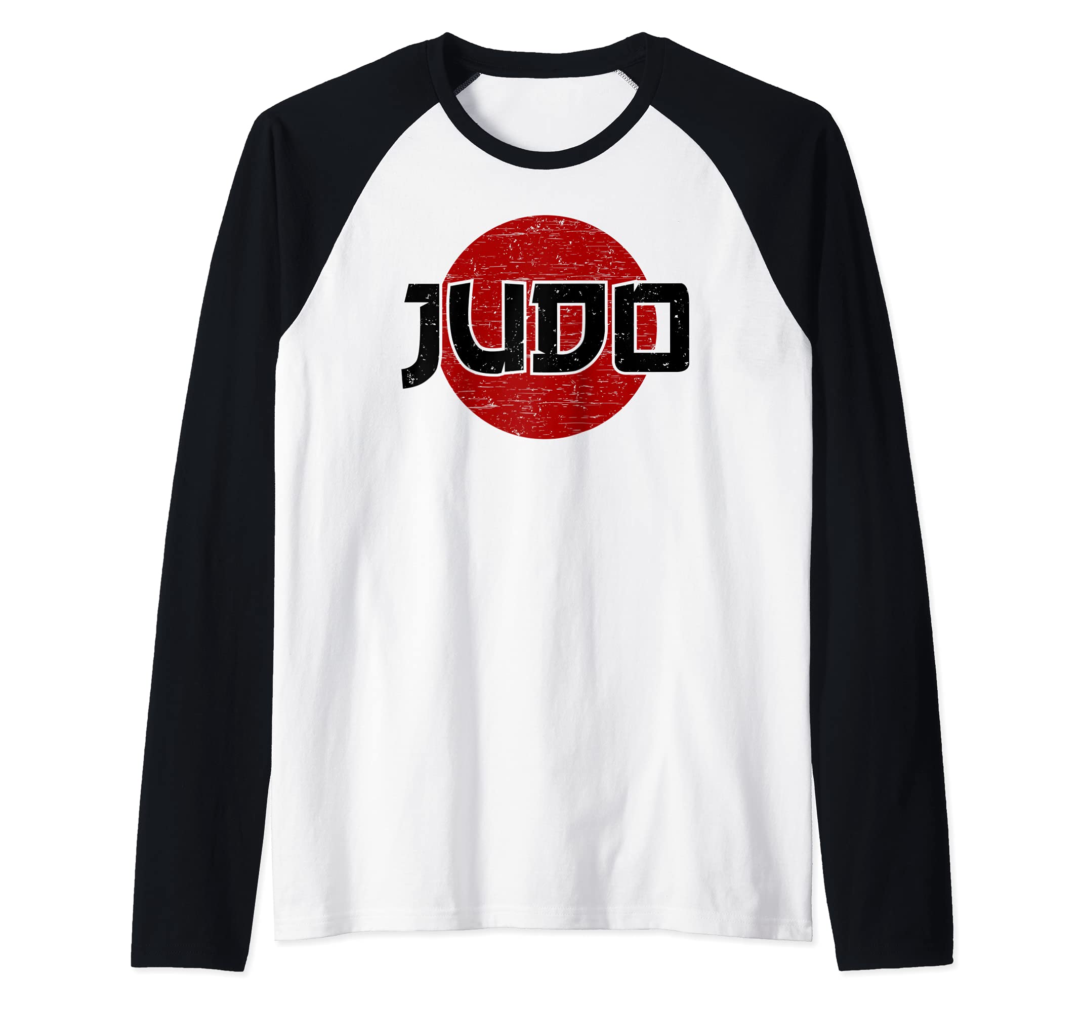 Judo Sun Mark Raglan Baseball Tee