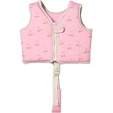 SUNNYLiFE Swim Vest for Toddlers 2-3 | Cotton Candy Cherry
