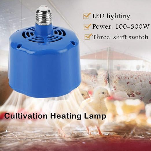 Pet Heat Lamp,Acogedor Livestock Heat Lamp,Chicken Coop Heater,Poultry