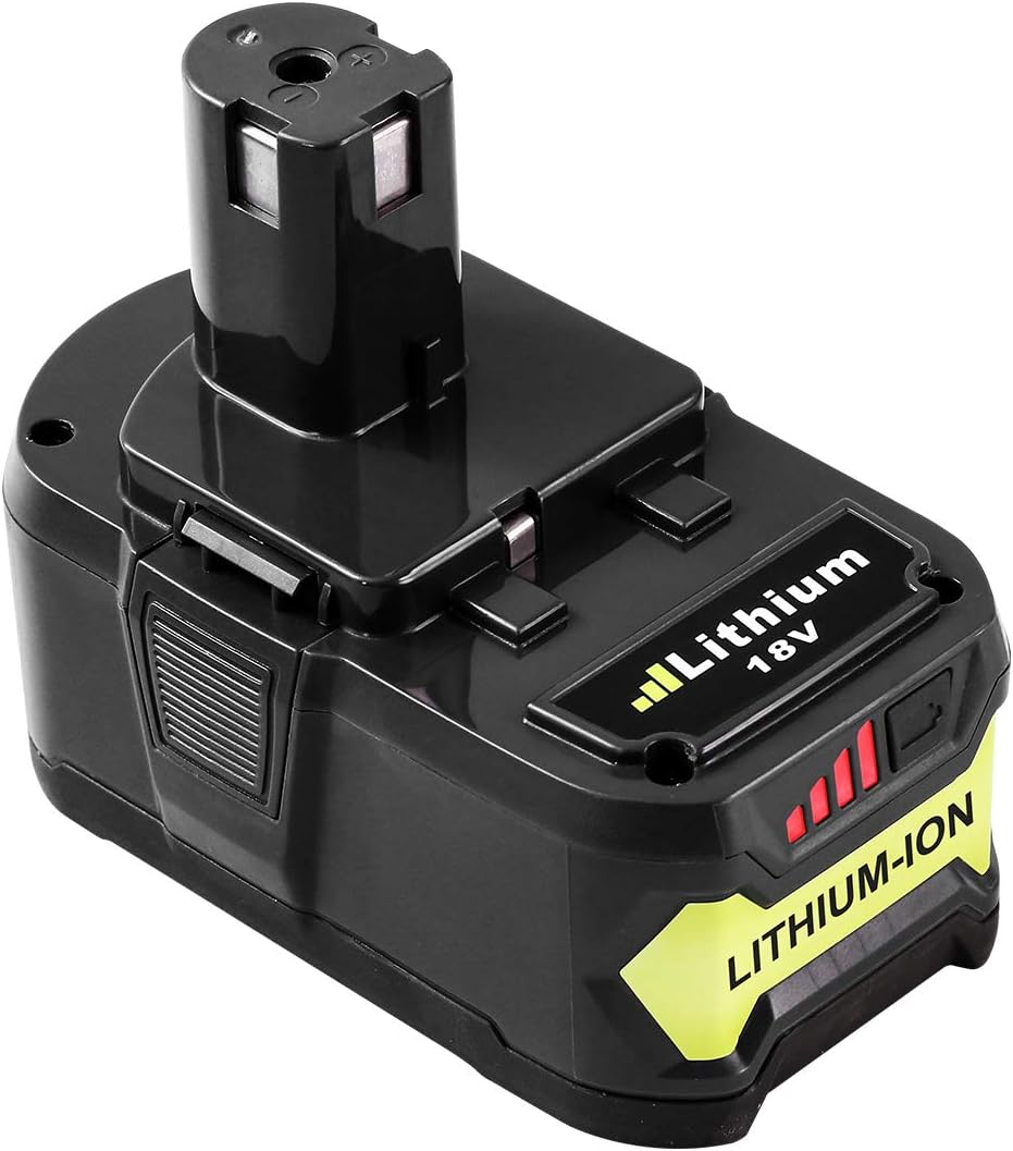 6.0AH for Ryobi 18v Battery Replace Ryobi One Plus Lithium Battery P100 P102 P104 P105 P108 P107