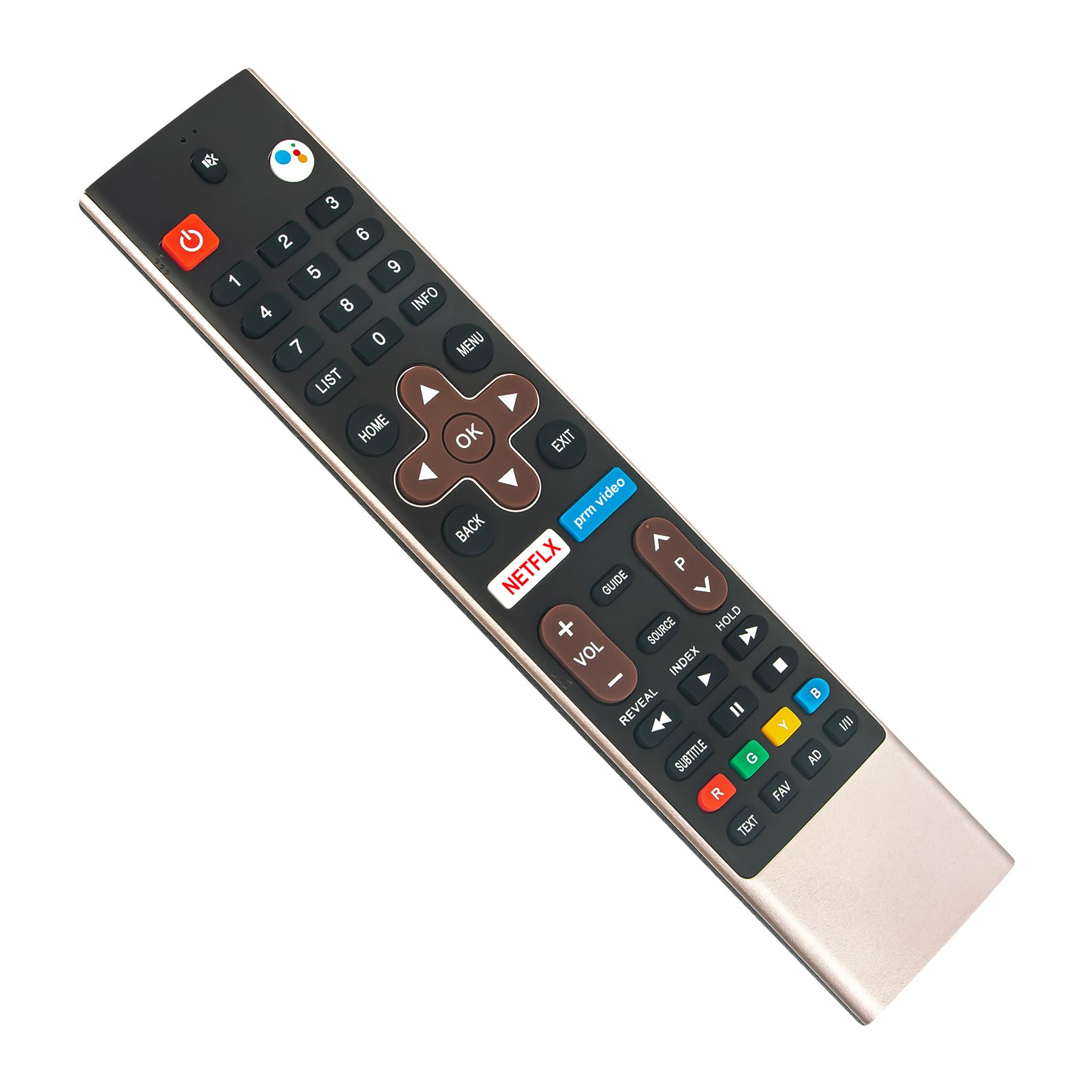 539C-267706-W050 Voice Replaced Remote Control -VINABTY-fit for Metz Smart TV remote control RMG2A S9A62A 43DQ3652A 49DQ3652A 50DG2A52B 55DS9A62A 55DQ3652A 58DG2A52B 65DS9A62A