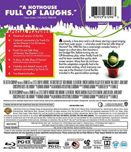 Little Shop of Horrors: The Director's Cut + Theatrical (BD) [Blu-ray] - //medicalbooks.filipinodoctors.org