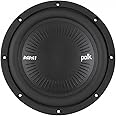 Polk Audio MM842 SVC MM1 Series 8" Marine & Car Subwoofer - 900W, 30-200Hz Frequency Response, Single 4-Ohm Voice Coils, Polypropylene Woofer Cone, Compact Subwoofer for Deep, Powerful Bass