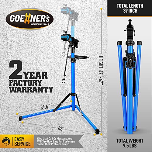 Heavy Duty E Bike Repair Stand (Max 110 lbs) Portable Bicycle Stand Manintenance Workstand