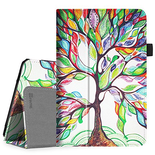 Fintie Verizon ASUS ZenPad Z8s (ZT582KL) Case, Premium PU Leather Folio Stand Cover with Auto Sleep / Wake Function for Verizon ASUS ZenPad Z8s 7.9 inch Tablet 2017 Release, Love Tree