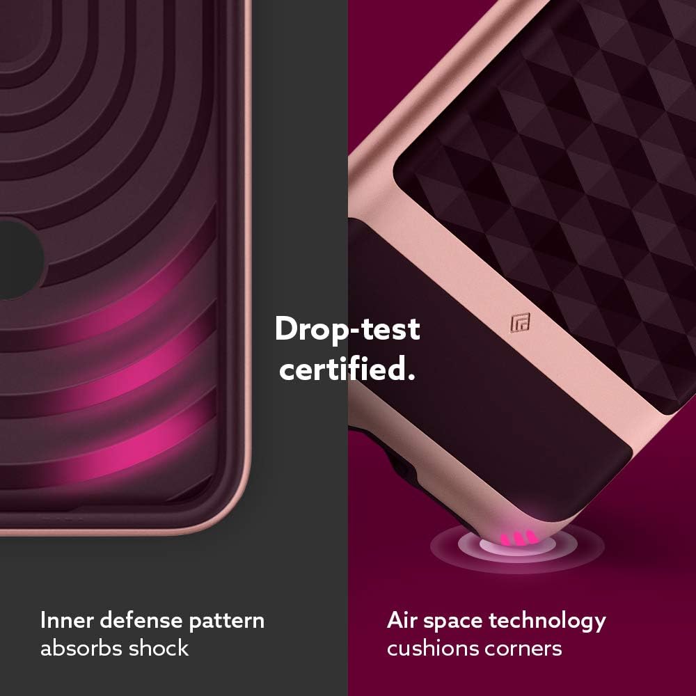 Amazon Caseology Google Pixel 5 ケース Tpu Pc カバー 耐久性 立体パターン グリップ感 パララックス バーガンディ 家電 カメラ オンライン通販