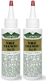 Wild Growth Oil 100ml Pack of 2 - Hair Growth Treatment for Longer Fuller Hair view 1