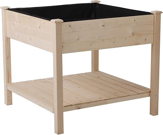 Outsunny Huerto Urbano Tabla de Crecimiento Mesa de Cultivo ...