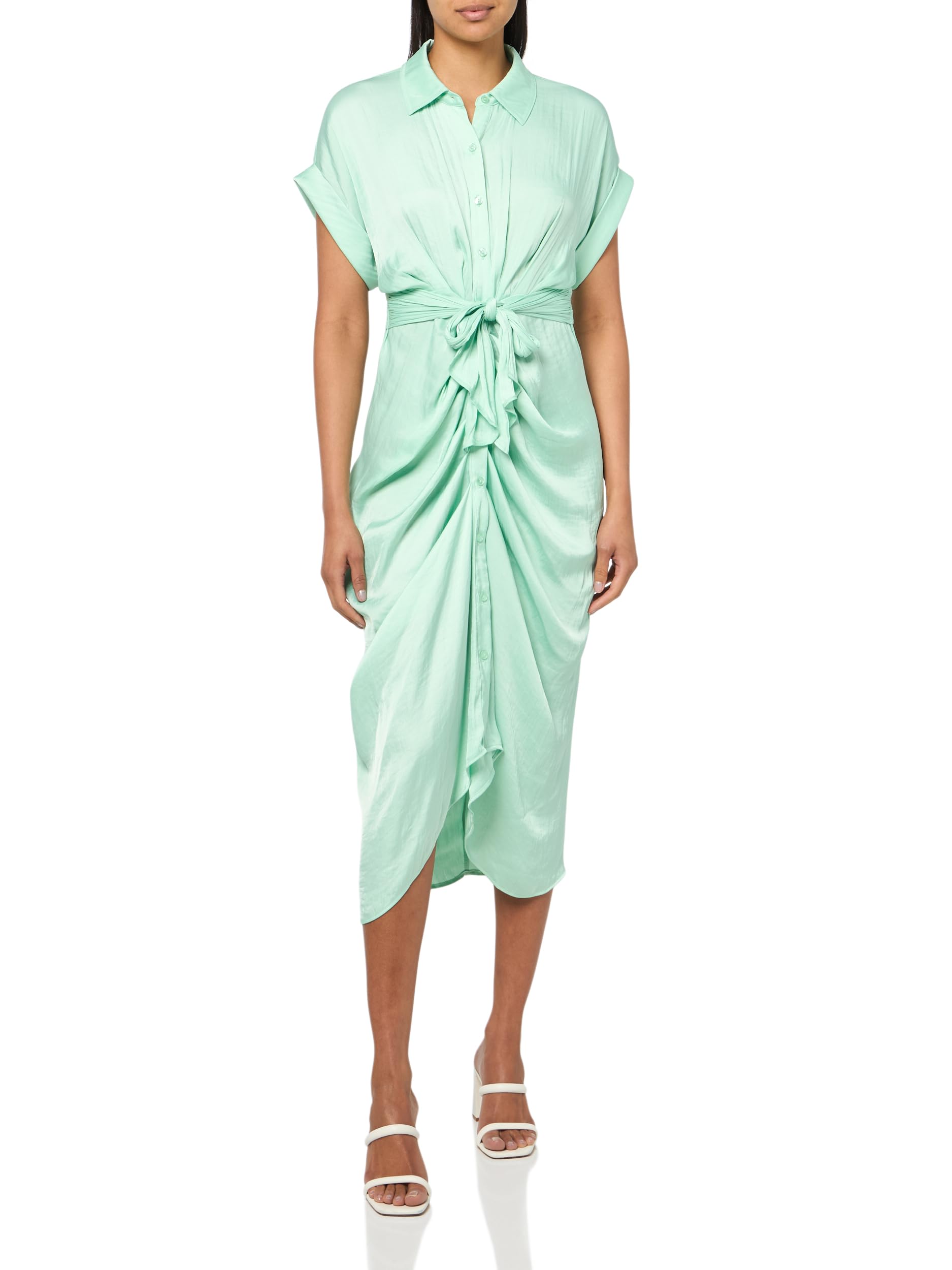 Steve Madden Apparel Tori Dress, Mint, 6