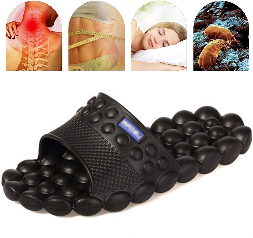 COCOHOME Badeschlappen Unisex - Rutschfeste Duschsandalen Mit Massage