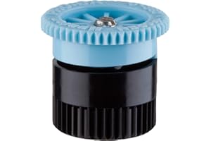 HUNTER INDUSTRIES Hunter 6A Adjustable Arc Sprinkler Nozzle, 6' Radius, Lawn Irrigation Spray Head, 0–360° Pattern, Short-Range Water Coverage, Easy Installation, Light Blue