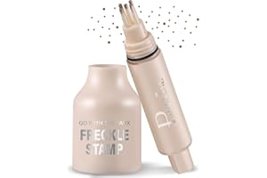 NAKIDO Freckle Stamp – No Makeup Experience Needed, Easily Create Real And Natural Freckles In Seconds, Long-Lasting, Waterproof, All-Day Wear | Gentle Skin-Friendly Formula For Sensitive Skin (2# MEDIUM)