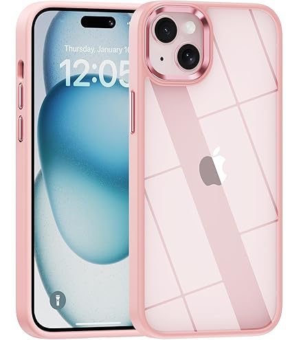 Amazon.com: JETech Case for iPhone 13, Pink | Solid Color Matte
