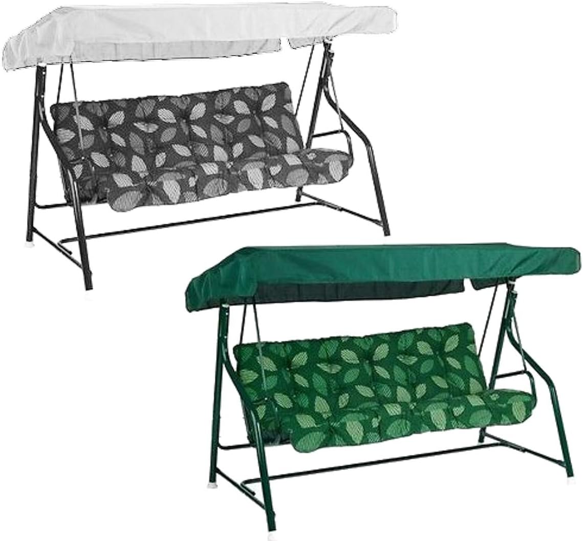 Sevenmore Garden Swing Chair Canopy Cover 84x48 x7.1 Garden Swing Chair Canopy Spare Patio Cover Waterproof Replacement